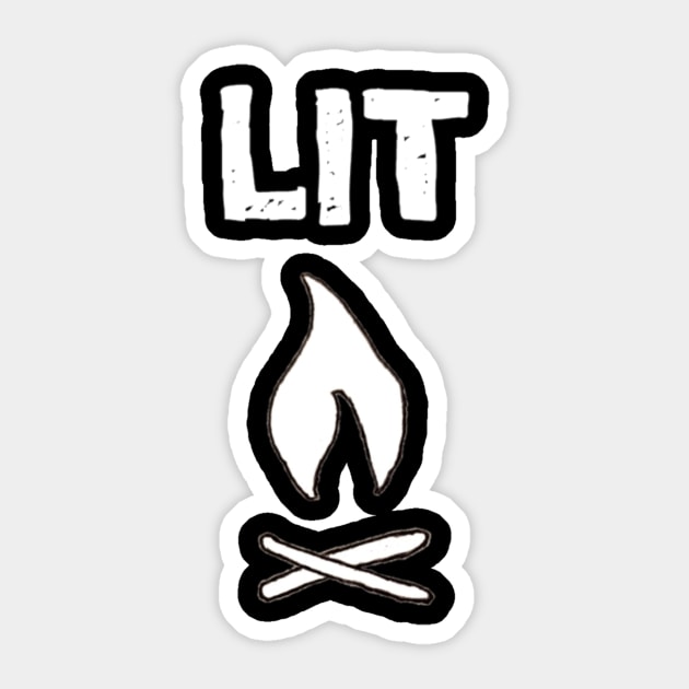 Lit Sticker by WEBBiTOUTDOORS